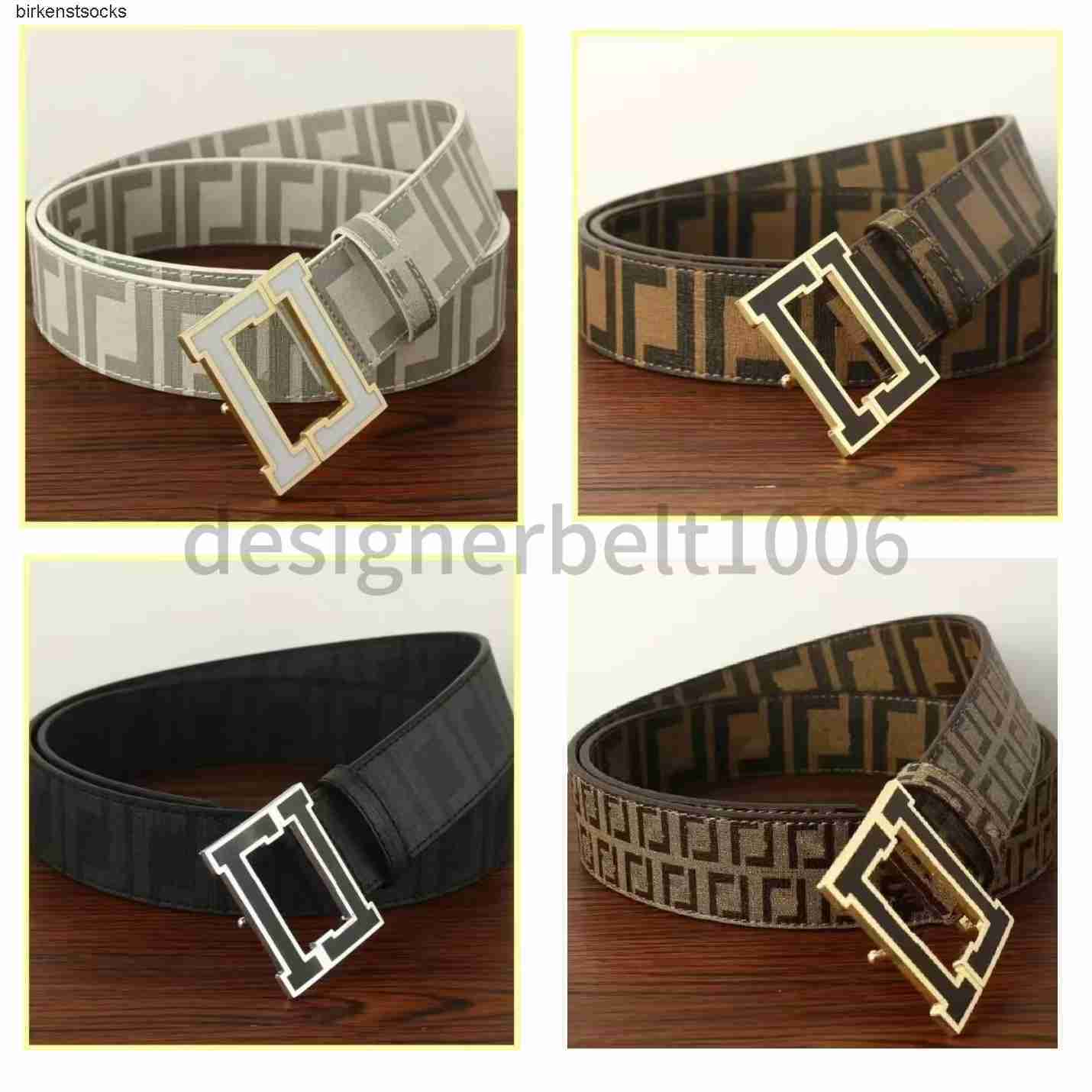 casual mens belt fashion womens designer daily business leather belts metal smooth fendilies buckle ceinture size 100cm-125cm optional box with CJJ6