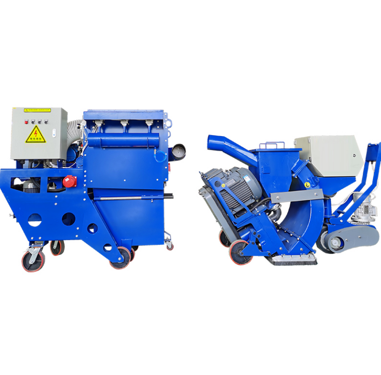 Durable Single/Double Hooks Shot Blaster | Reliable Hook Type Blasting Machine for Tough Jobs