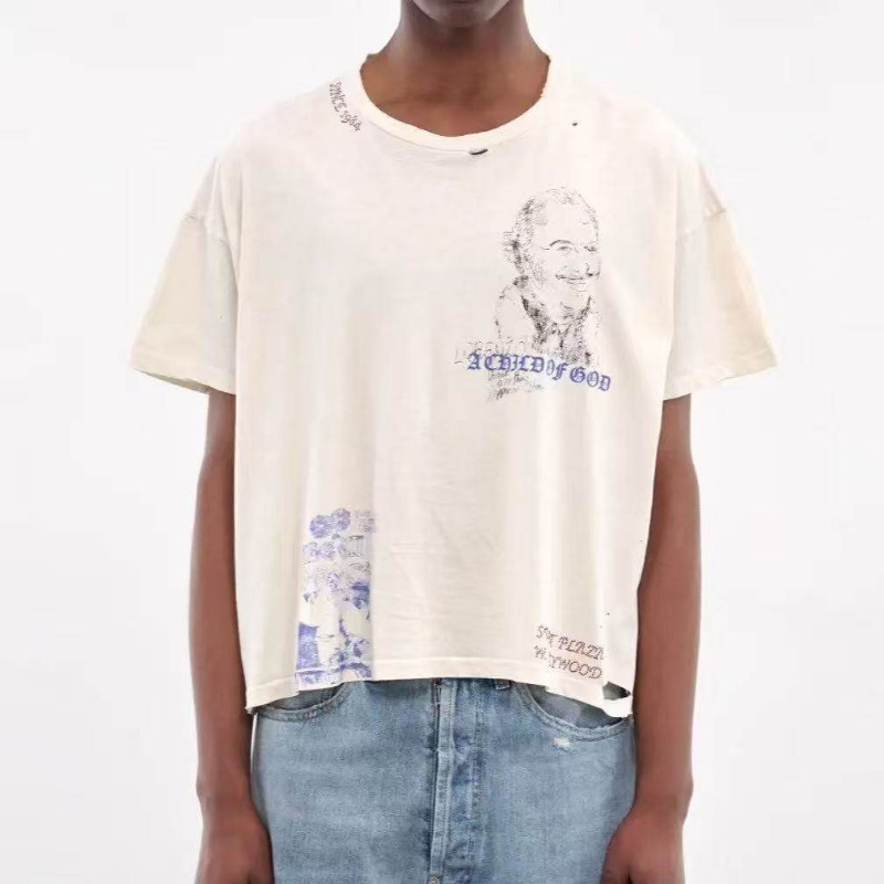 Cotton T-Shirt Soft Comfortable White Casual Short Sleeve Tshirts