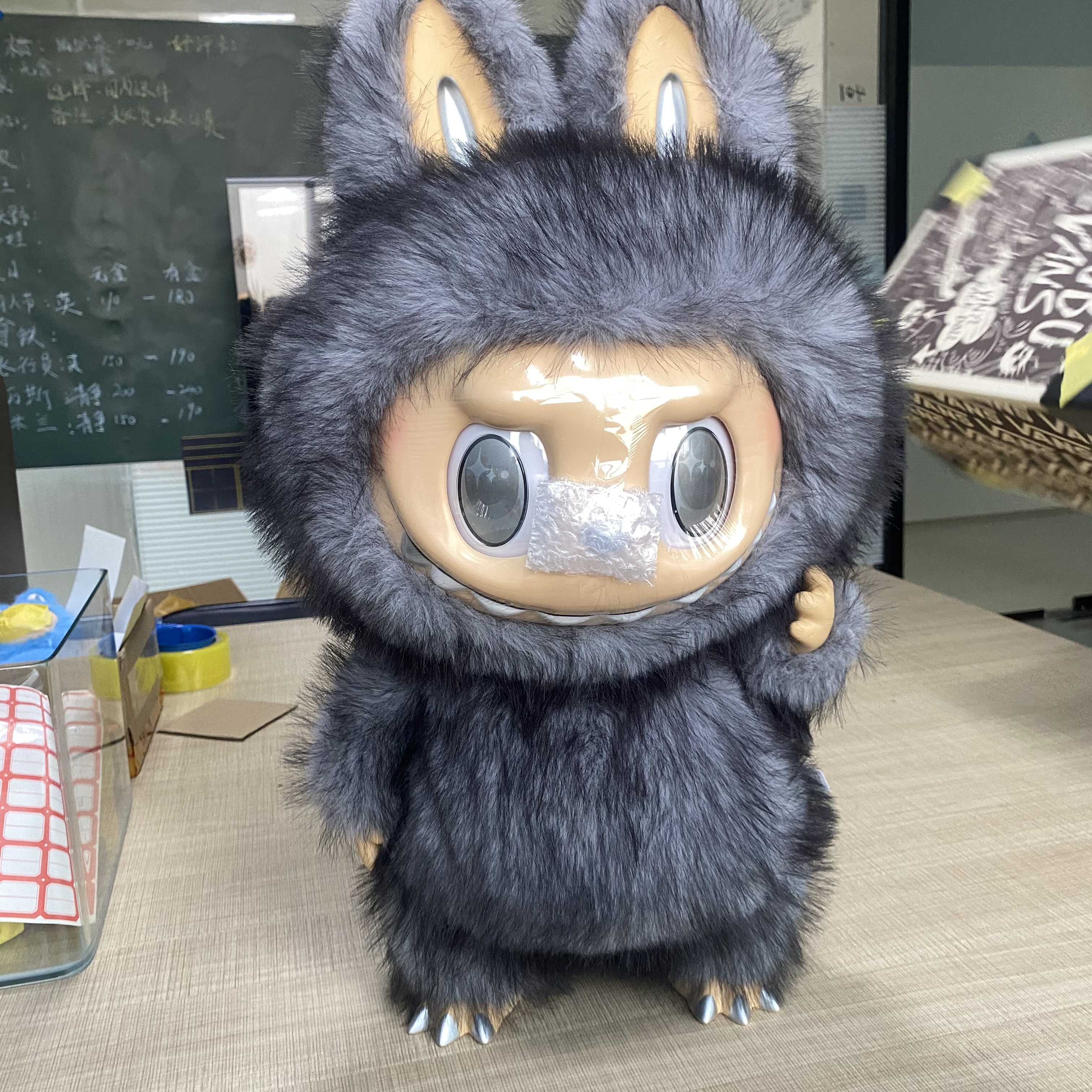 58cm labubu zimomo the MONSTERS ANGEL in CLOUDS 58cm Vinyl Face Doll QIAOWANTONG