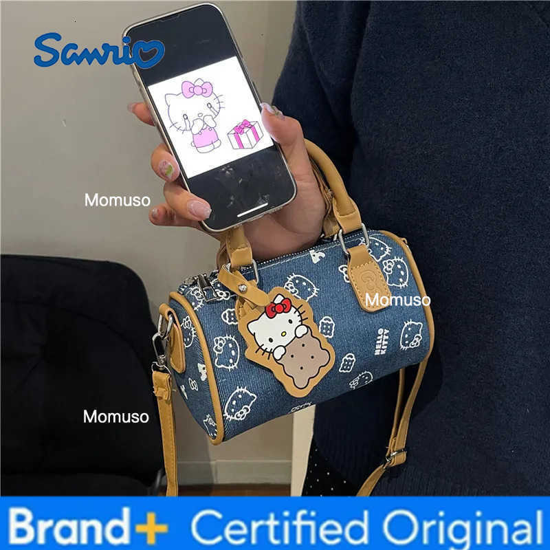 Sanrio Hello Kitty Mini WomenS Handbag Cartoon Cute WomenS Shoulder Messenger Bag Fashion Casual Mini WomenS Bag Gift New H251230