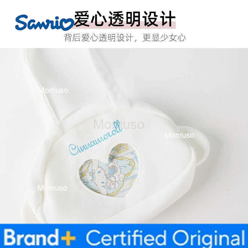 Sanrio series cute face shoulder bag cute girl backpack large capacity storage kuromi my melody cinnamoroll pompompurin H251230
