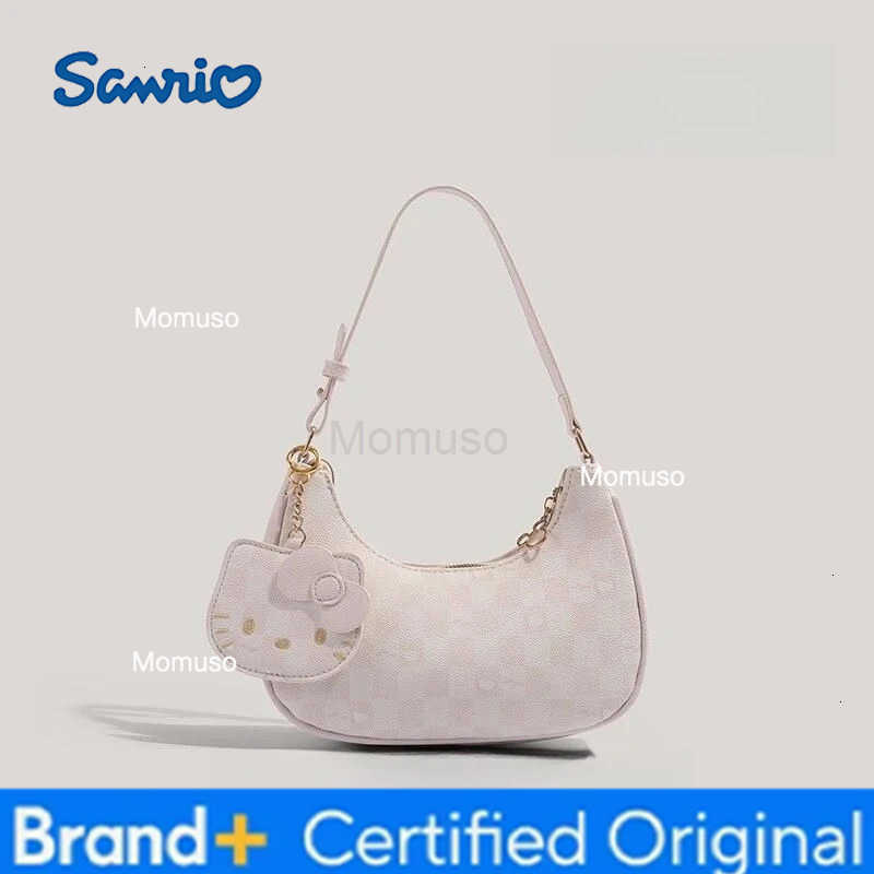 Sanrio Cute cartoon character HelloKitty bag creative versatile armpit shoulder bag crescent ins style shoulder bag holiday gift H251230