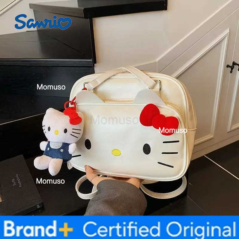 Sanrio Cute Hello Kitty small square backpack cartoon creative design niche cross-body tote bag cute and versatile holiday gift H251230