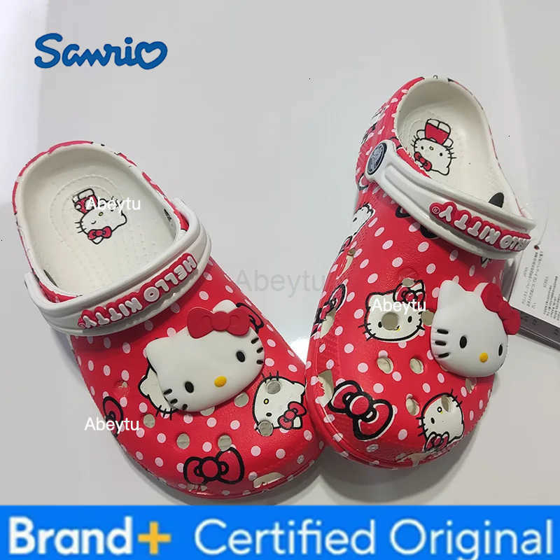 Sanrio Hello Kitty Pochacco Melody Furniture Summer ChildrenS Cartoon Slippers Adult Non Slip Soft Bottom Toe Wrapped Sandals Gift H2512301