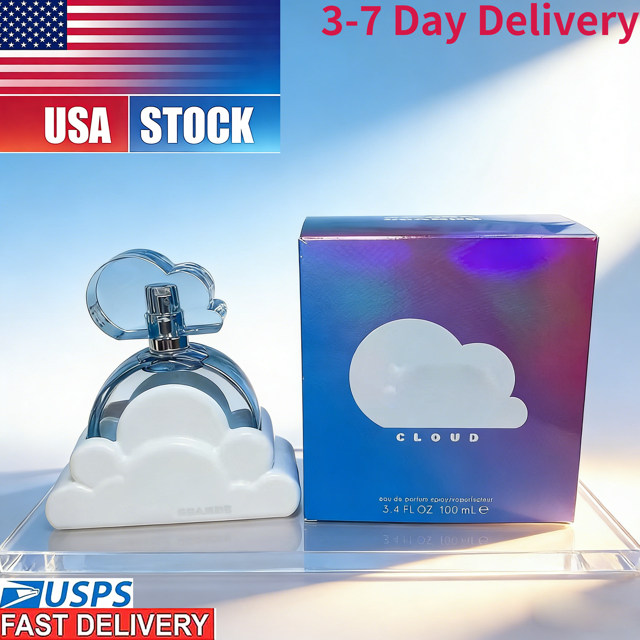 US Warehouse - Premium Women's Perfume 100ml - Cloud/Pink Cloud Perfume, Perfume Spray, High-Quality Cologne