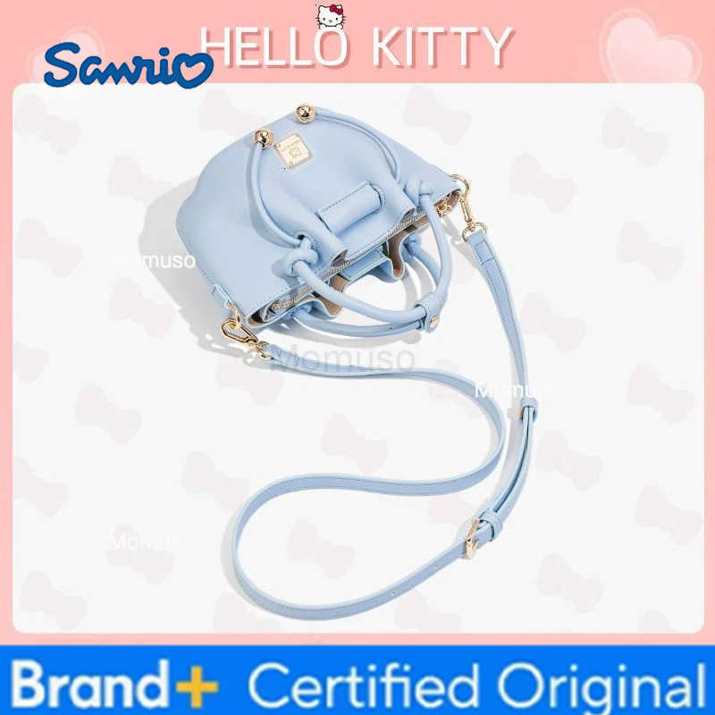 Sanrio Kawaii Hello Kitty Fashion Handbag Anime Cute Girl Advanced Versatile Outdoors Crossbody Bag Christmas Gift with Gift Box H251230