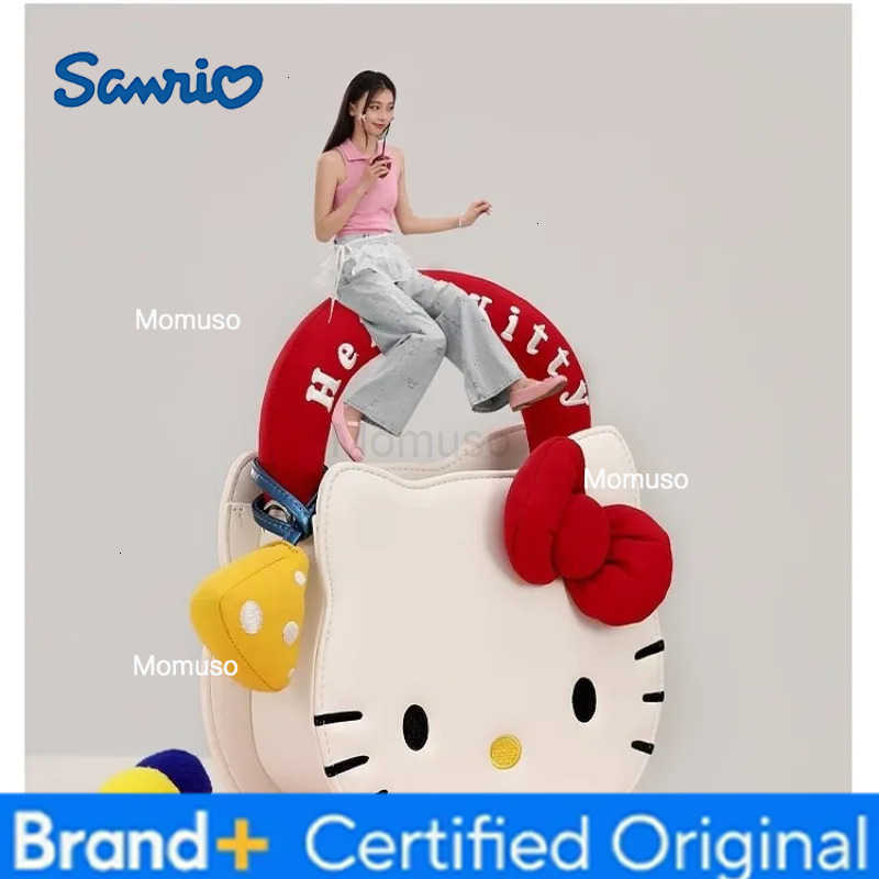 Sanrio peripheral accessories backpack HelloKitty peripheral chain crossbody small bag birthday gift H251230