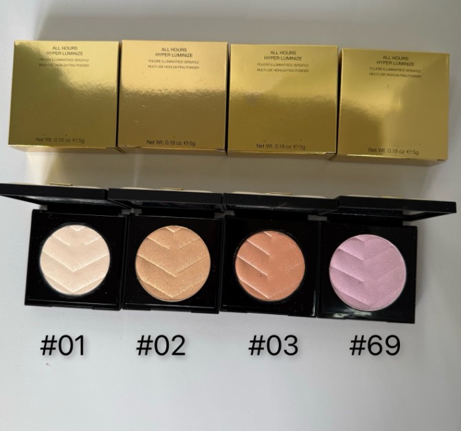 Top Quality 3 Colors All Hours Hyper White 69 Lavender Lust Poudre Multi-use highlightiong Powder 5g Compact Natural 01# 02# 03# Stock Makeup Tool Cosmetic