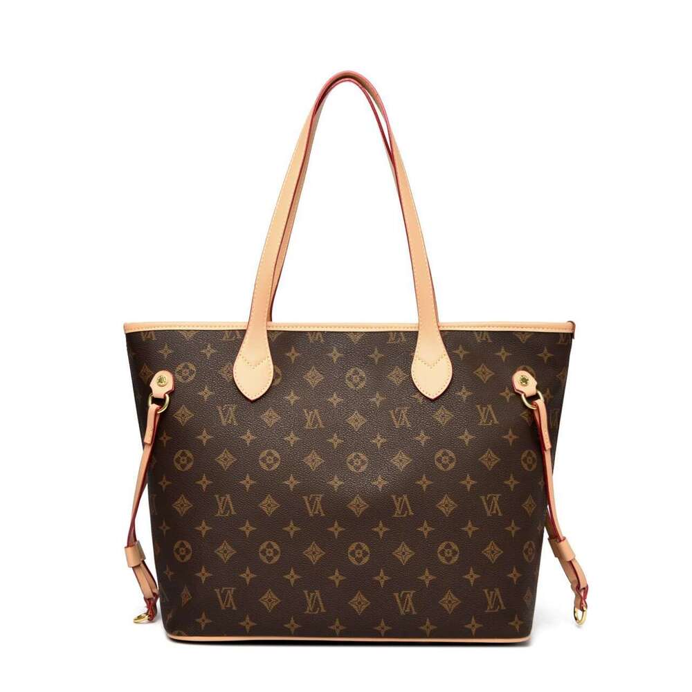 Cross-Border New Women's Vintage Monogram Handbag Tote Large Capacity Printed Fashion Commuter Shoulder Bag for Women