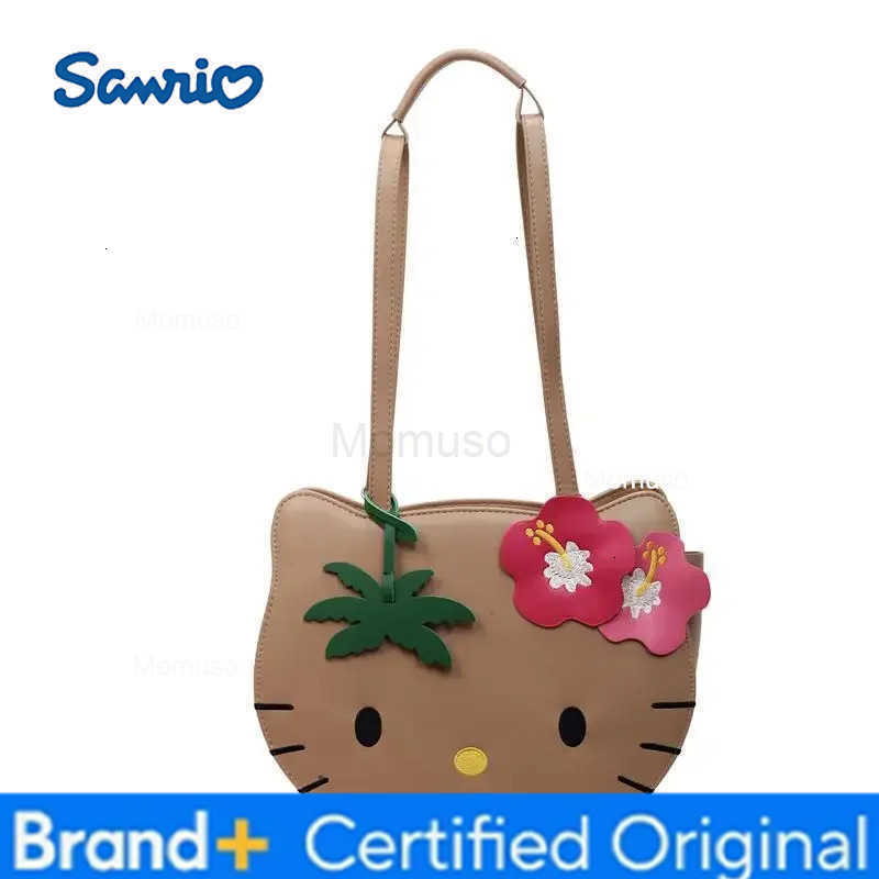Sanrio Hello Kittys Crossbody Bag Cartoon Backpack New Three-Dimensional Portable Shoulder Bag Bags for Woman Girl Gift H251230