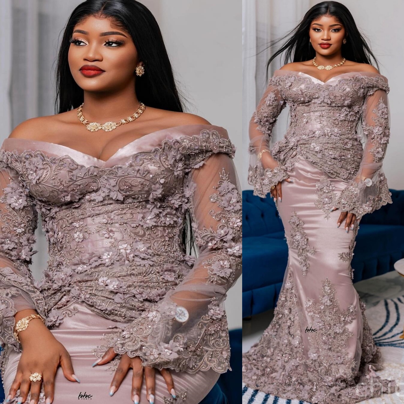 2026 Plus Size Champagne Mermaid Mother Of Bride Dresses Floral Lace Crystals Evening Party Mamas Dress Vintage 50s Birthday Wedding Guest Groom Mothe