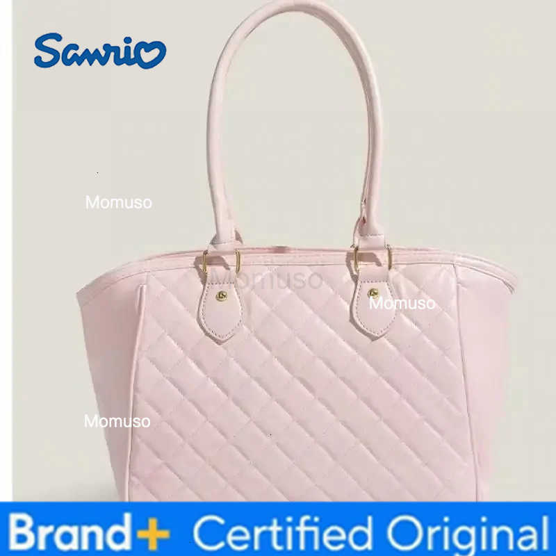 Sanrio Portable Hello Kittys Tote Bag Bags for Woman Crossbody Bag Cute Shoulder Girl Gift Large Capacity Go Out Travel H251230