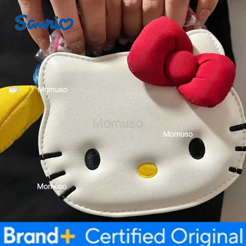 Sanrio Hello Kitty Crossbody Bag Mini Handbag Beauty Phone Bag Daily Commuting Cosmetics Storage Pouch Girlfriend Birthday Gifts H251230