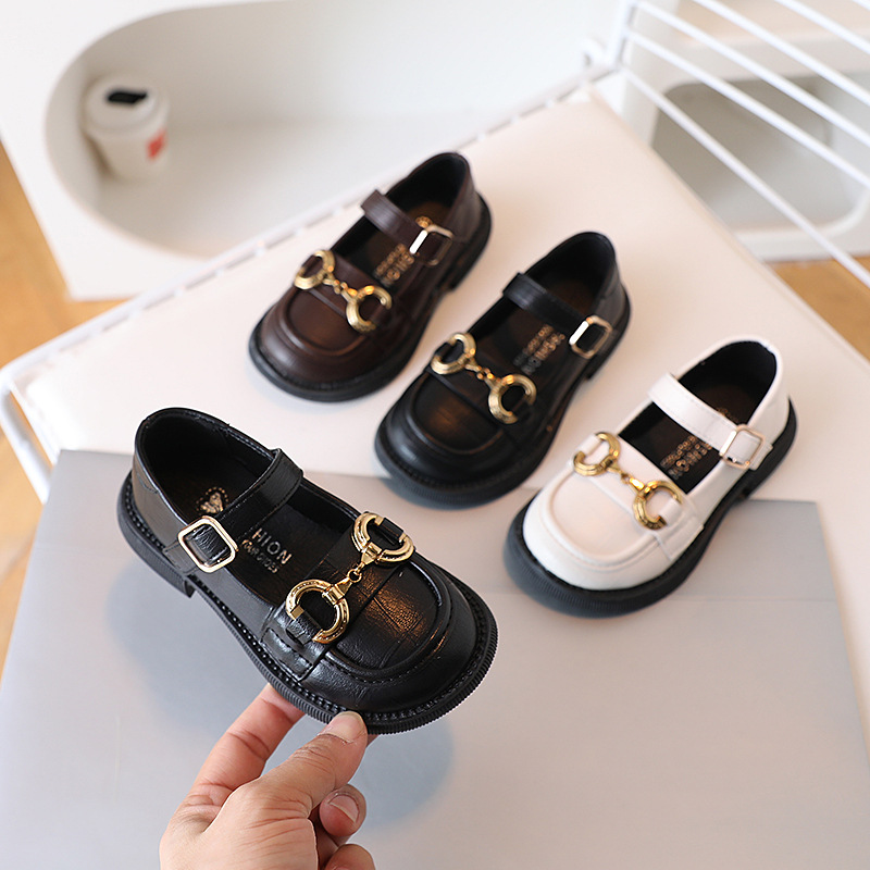 kids shoes designer brand new spring autumn girls children pu leather shoes kid bow flats shoes size 2130
