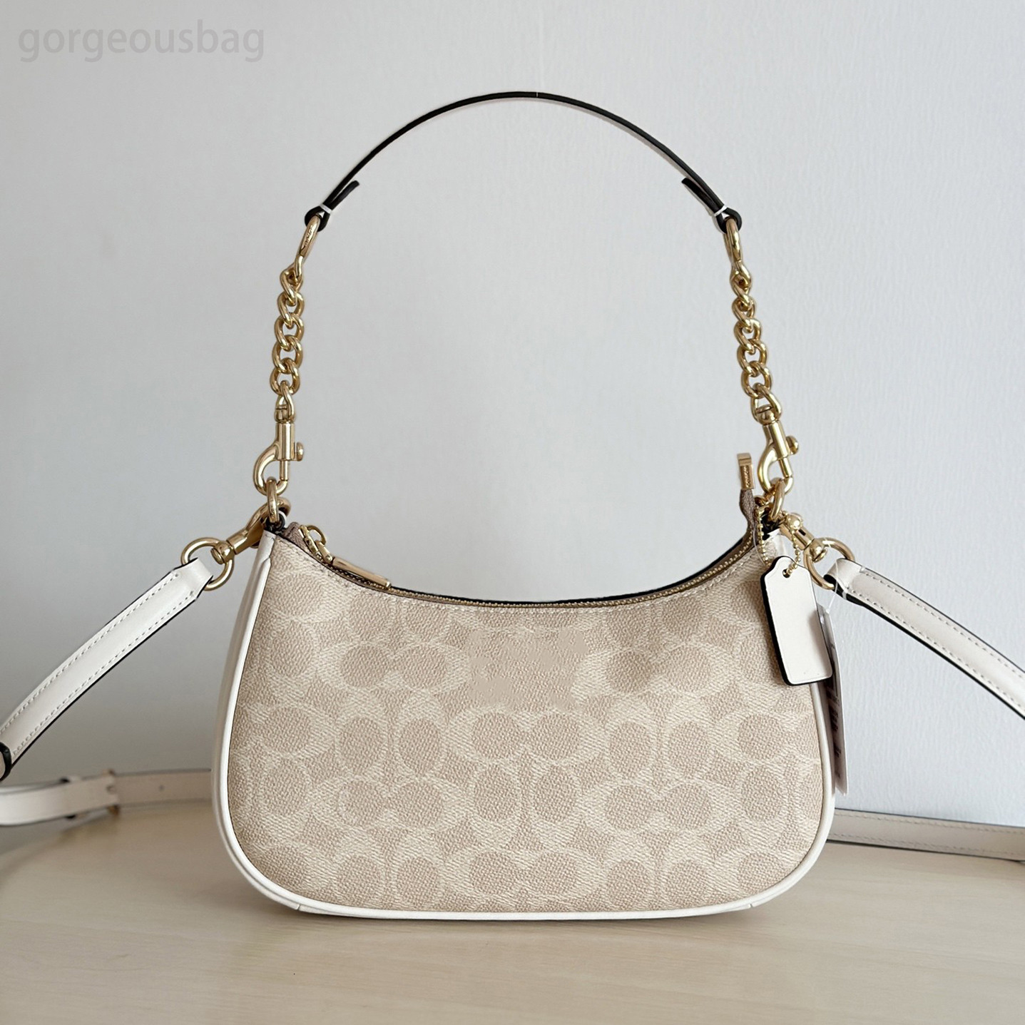 Designer teribags Swinger Bag Nolita19 Shoulder Bag Mahjong bag chain Underarm mini Handbag women half moon bag tote bag crossbody bag Soft Hobo lady luxury Purse