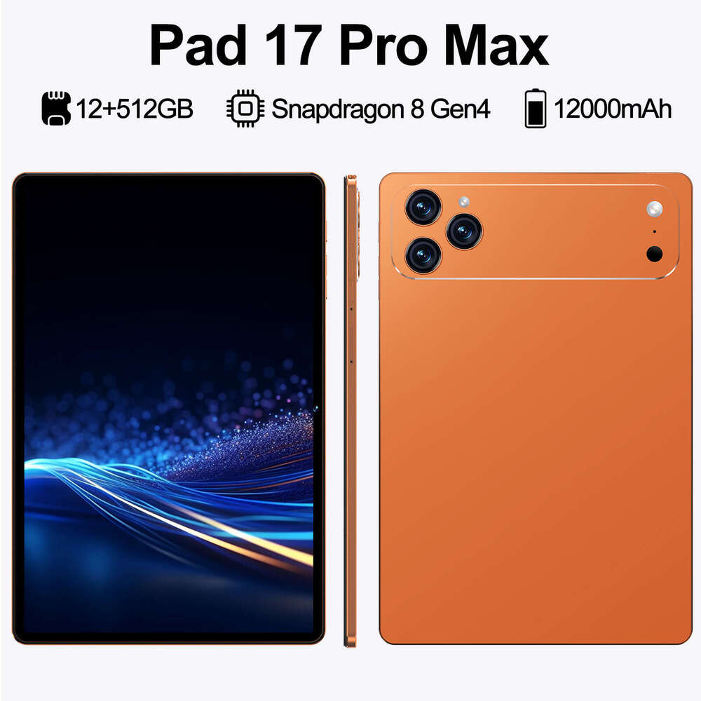 Renowned cross-border Pad 17 ProMax brand new Android smart tablet 12+512G source manufacturer CKS