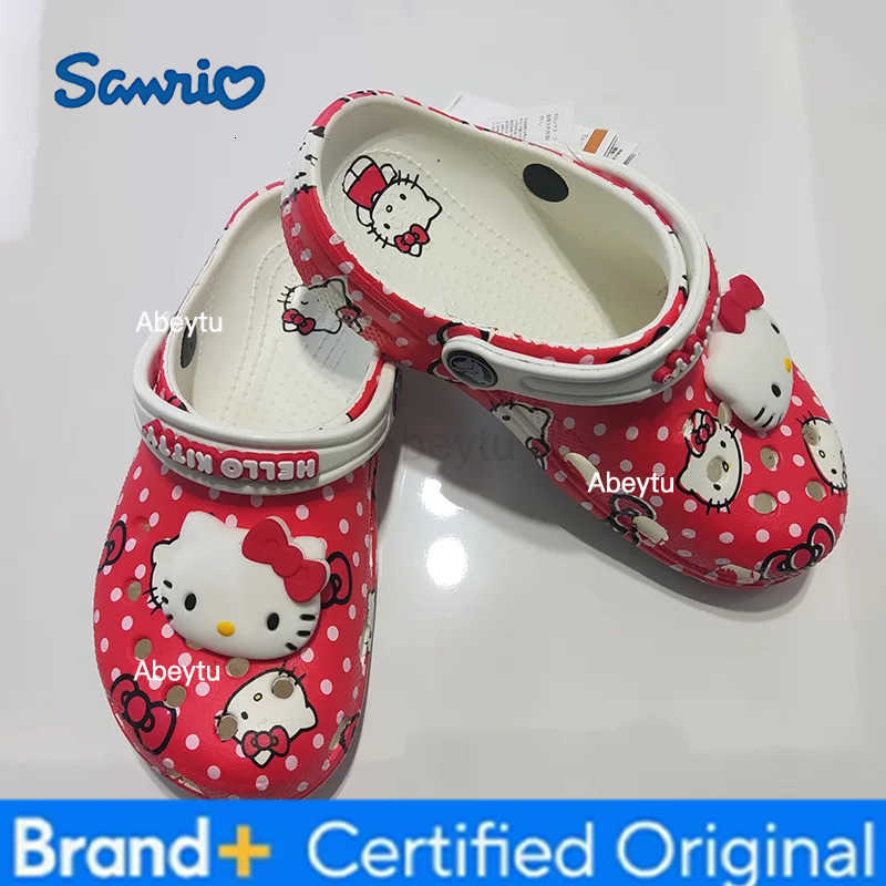 Sanrio Hello Kitty Pochacco Melody Furniture Summer ChildrenS Cartoon Slippers Adult Non Slip Soft Bottom Toe Wrapped Sandals Gift H2512301