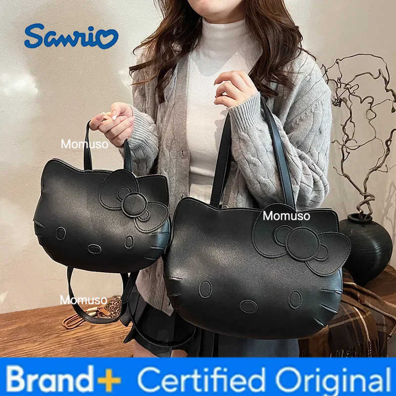 Sanrio Hellokittys Crossbody Bag Portable Tote Bag Girl Anime Figure Kawaii Cartoon One Shoulder Underarm Bag Storage Backpack H251230