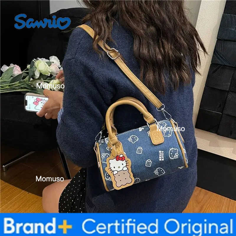 Sanrio Hello Kitty Cartoon New Mini Womens Handbag Cute Womens Shoulder Messenger Bag Fashion Casual Mini Bag Anniversary Gift H251230