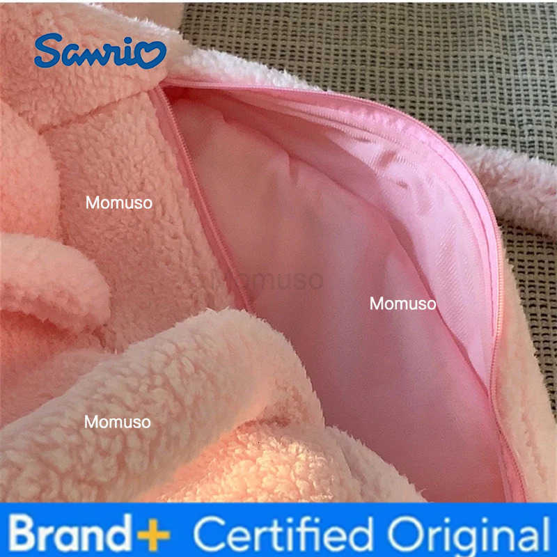 Sanrio Cute My Melody Shoulder Bag Japanese Kuromi Lovely Plush Bag Lolita Messenger Bag for Girl Travelling Bag Birthday Gifts H2512301