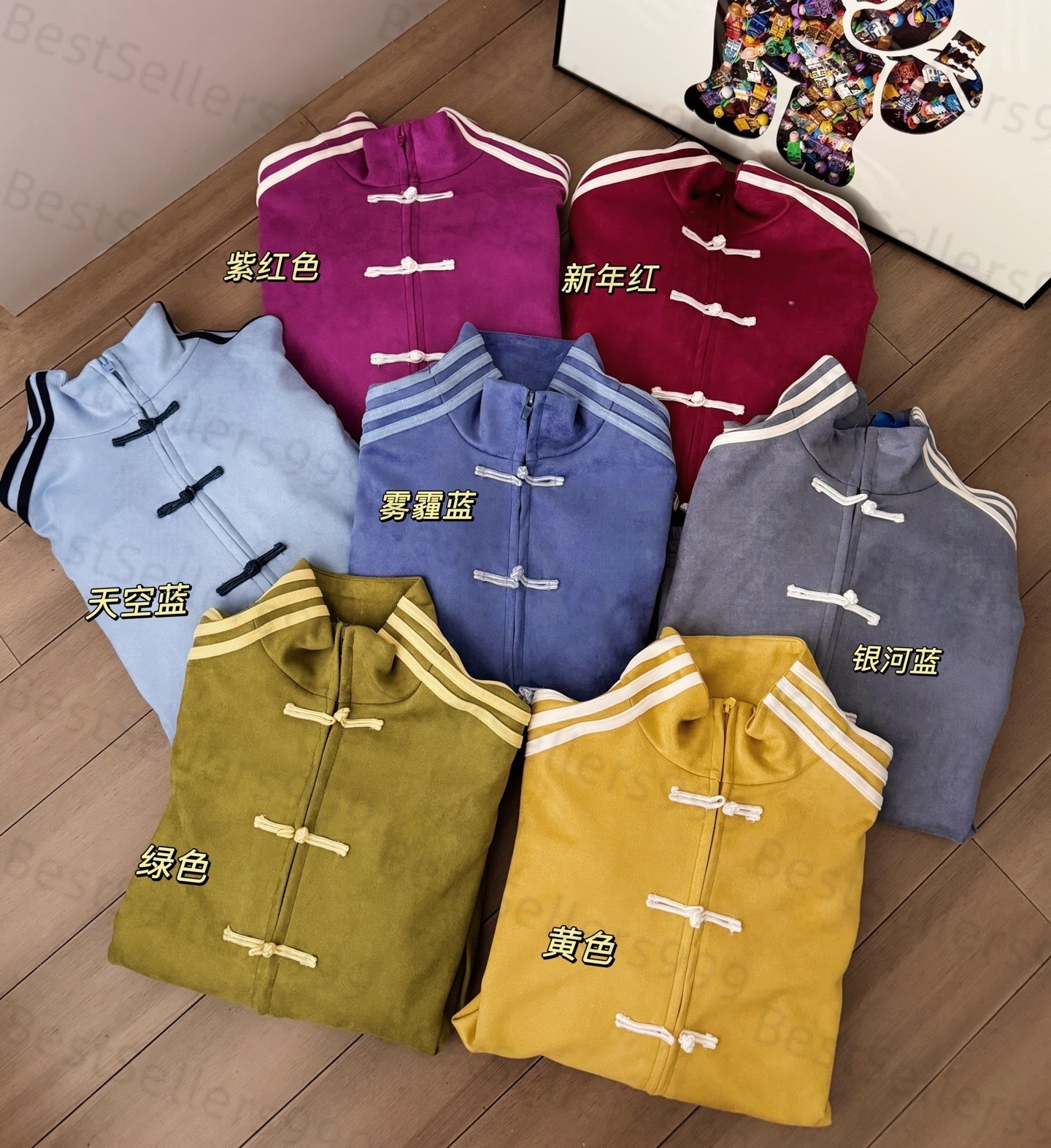 Men's Designer Pilot Jacket Fleece-Lined Cuffs with Letter Embroidery Chinese jacket Sporty Stand Collar with Button Placket Autumn Fashion Baseball Jacket xs-xxl