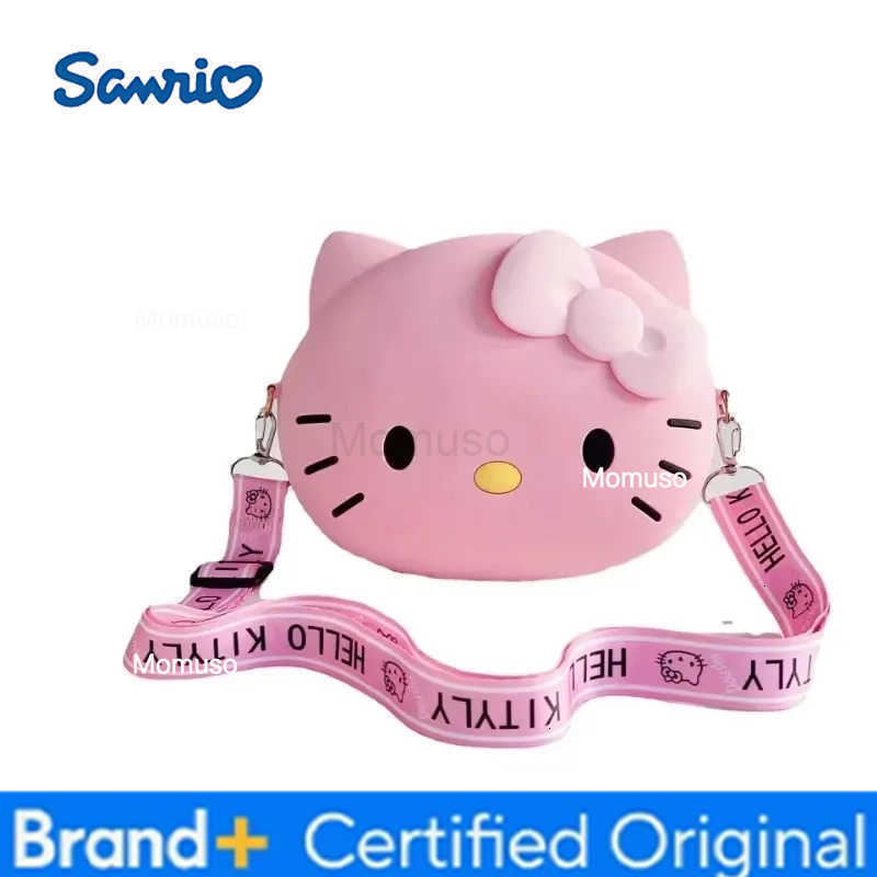 Sanrio Hello Kitty Shoulder Bag Cute Purse Children Mini Storage Bag Cartoon Dolls Crossbody Bags Gifts Travel Handbag H251230