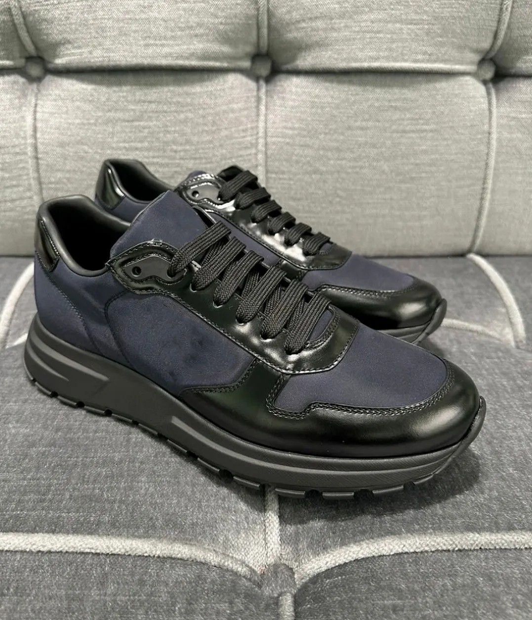 Top Quality 22S/S Portofino Dress Party Sneakers Shoes Crown Patch Calfskin Nappa White Black Sports Men's Wholesale Discount Outdoor Trainer With Box