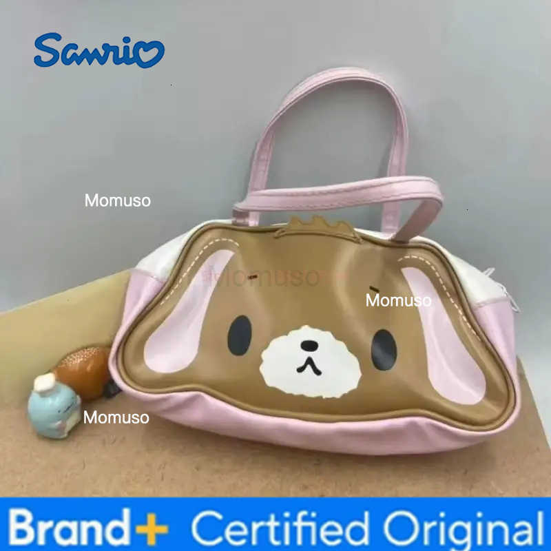Sanrio New Kawaii Cute Sugarbunnies Bag Pink Double Sided Pu Handbag Single Shoulder Bag With Large Capacity Ins Gift For Girls H251230