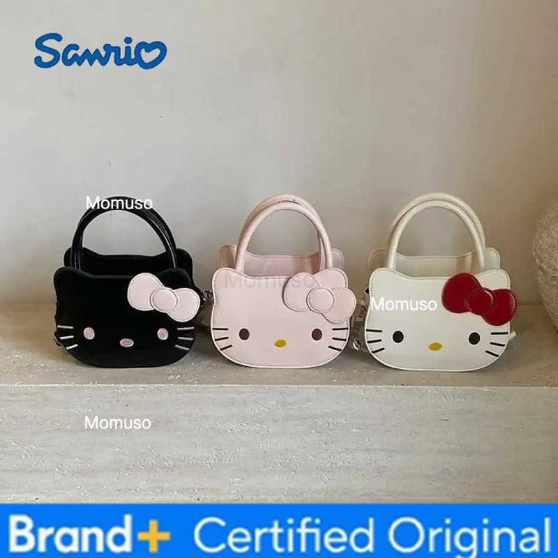 Sanrio Ins Crossbody Bag Hello Kittys Sweet One Shoulder Fashion Kawaii Cartoon Cute Anime Backpack Girl Gift Bags for Woman H251230