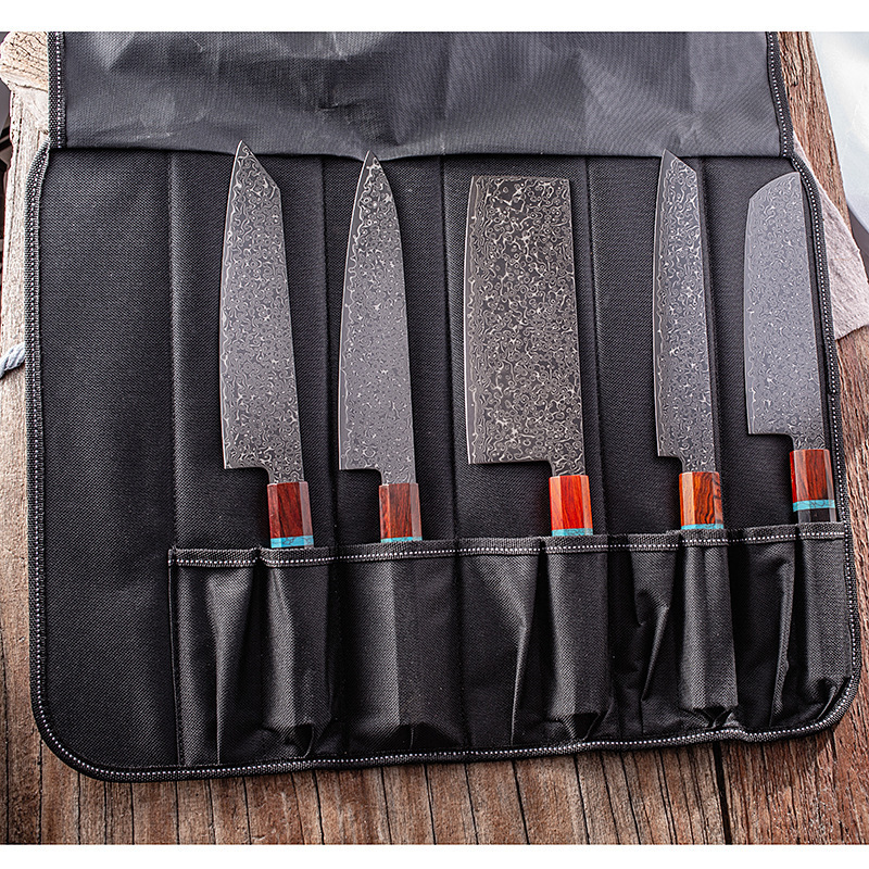 Handmade Chef Knife Damascus Steel Sharp Meat Vegetable Cleaver Gyuto Knife Japanese Hand Forged Kitchen Knives 250703