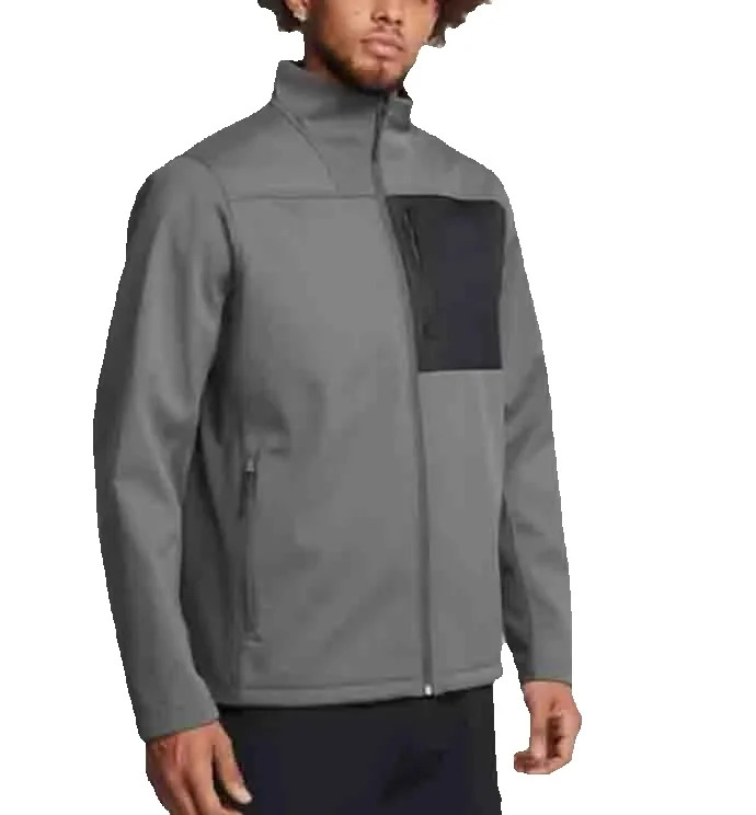mens designer jacket stand-up collar Storm ColdGear Infrared Shield 2.0 Waterproof Windproof Hooded Long Sleeve Jacket Men Black