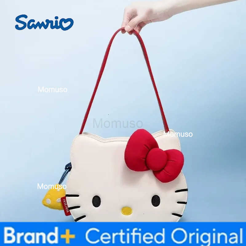 Sanrio Hello Kitty Kawaii Sweet Backpack Student Large Capacity Backpack Commuting Bag Cartoon Character Schoolbag Holiday Gift H251230