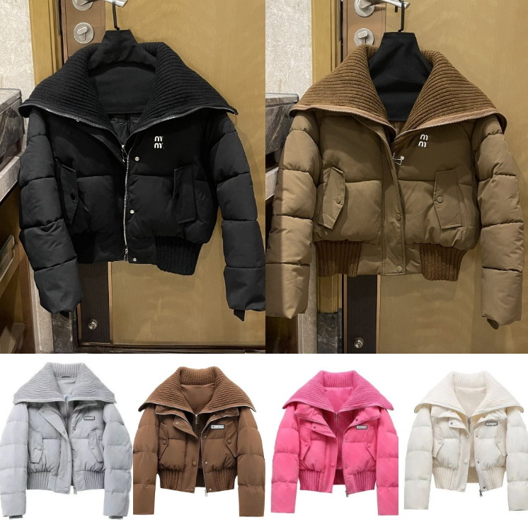 Fashion Women's down Jacket Designer Women's coat High-quality Stand up Collar Short thick top winter down casual women's jacket