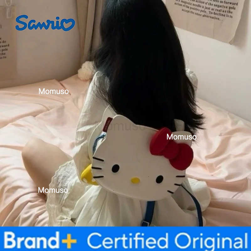 Sanrio In Stock Toutou Hellokitty Backpack Cute Hellokitty Commuting Backpack With Large Capacity A Gift For The Girlfriend H251230
