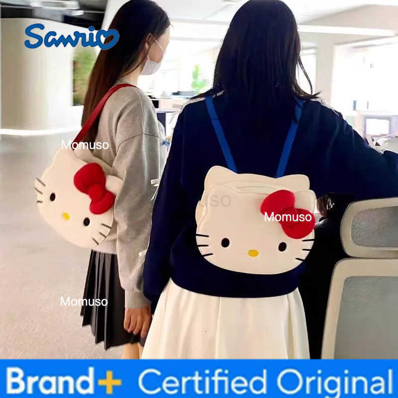 Sanrio Cute cartoon character helloKitty schoolbag kawaii sweet backpack student large capacity backpack commuting bag holiday gift H251230