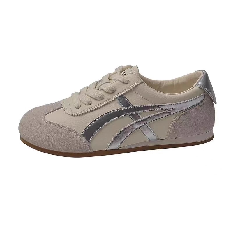 Trendy Brand Internet Celebrity White Sneakers for Women 2025 New Spring German Training Board Stylish Versatile Forrest Gump Shoes Hot Ins Trend ddmy - view 6
