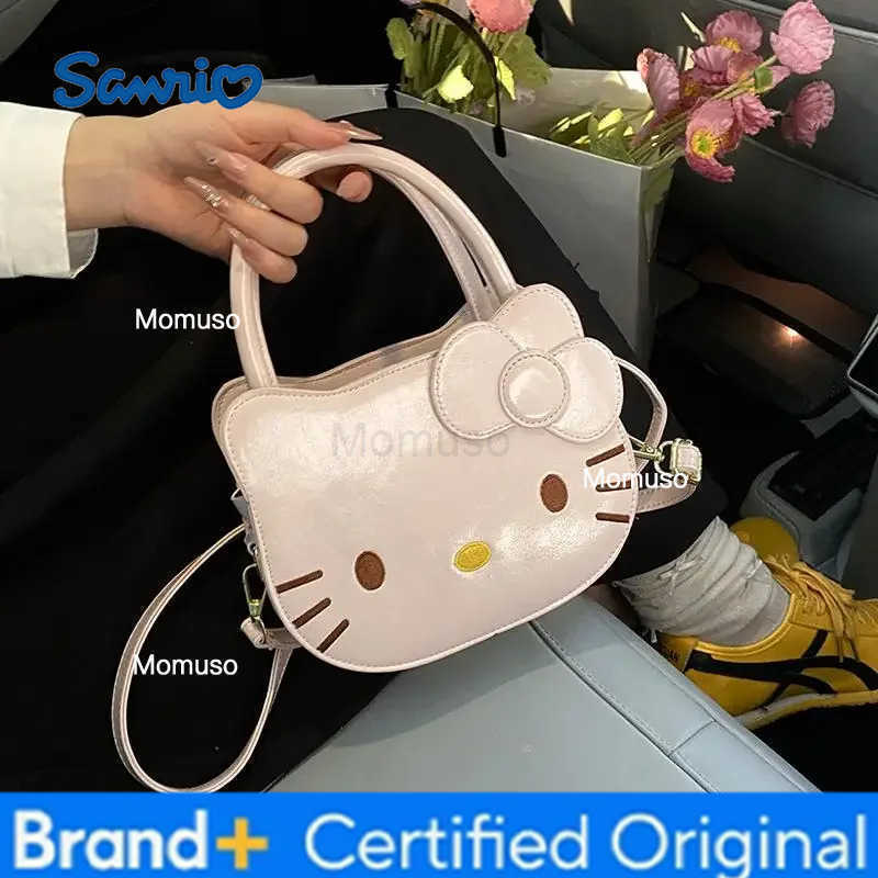 Sanrio Hellokittys Cartoon Crossbody Bag Girl Handbag New Summer Cute Portable One Shoulder Bags for Woman Bucket Bag H251230