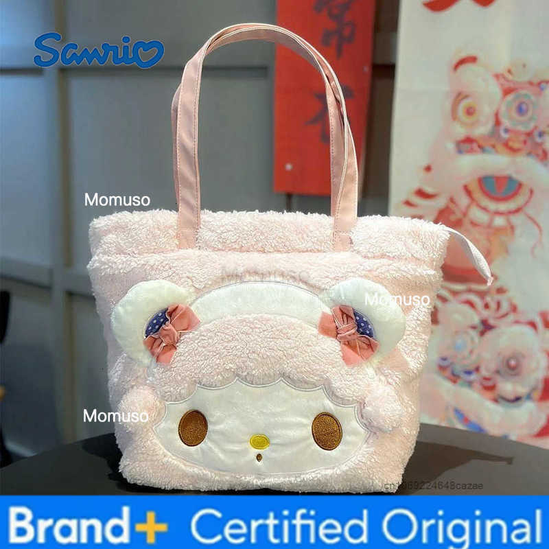 Sanrio my melody New Cute Cartoon Shoulder Bag Pink Girl Heart Large Capacity Portable tote Bag korean version versatile Handbag H251230