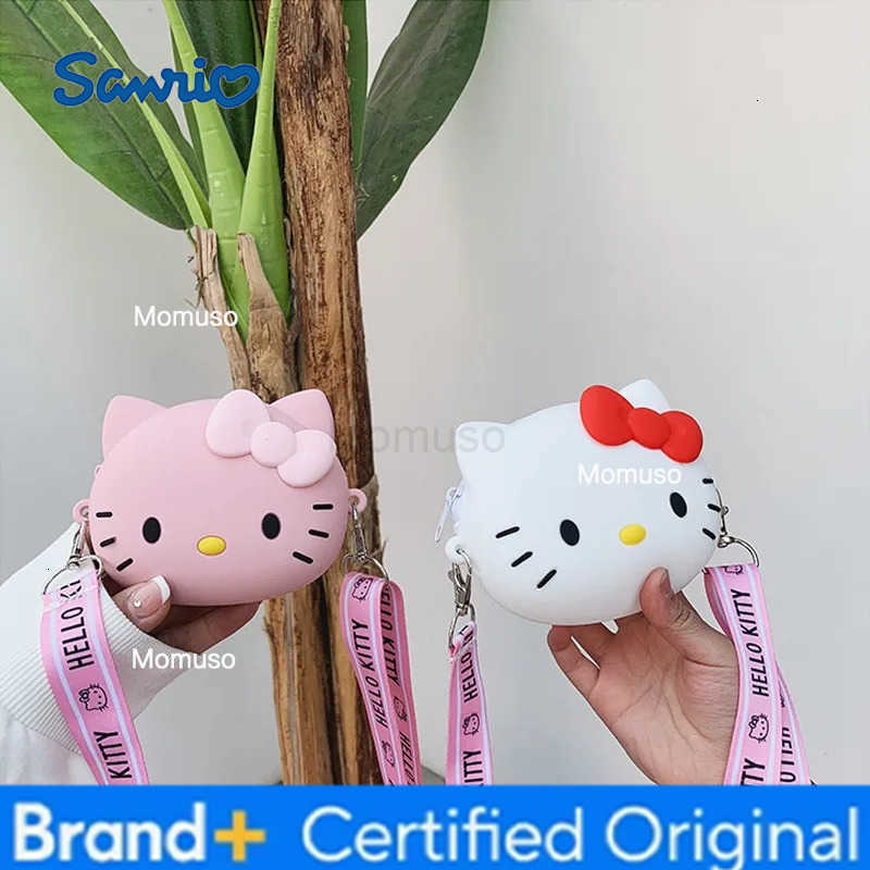 Sanrio 11cm Bag Hello Kitty Crossbody Bags For Kawaii Messenger Shoulder Small Purse Phone friend Gifts For Children H251230