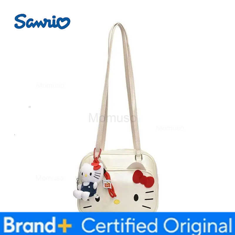 Sanrio Cute Hello Kitty small square backpack cartoon creative design niche cross-body tote bag cute and versatile holiday gift H251230
