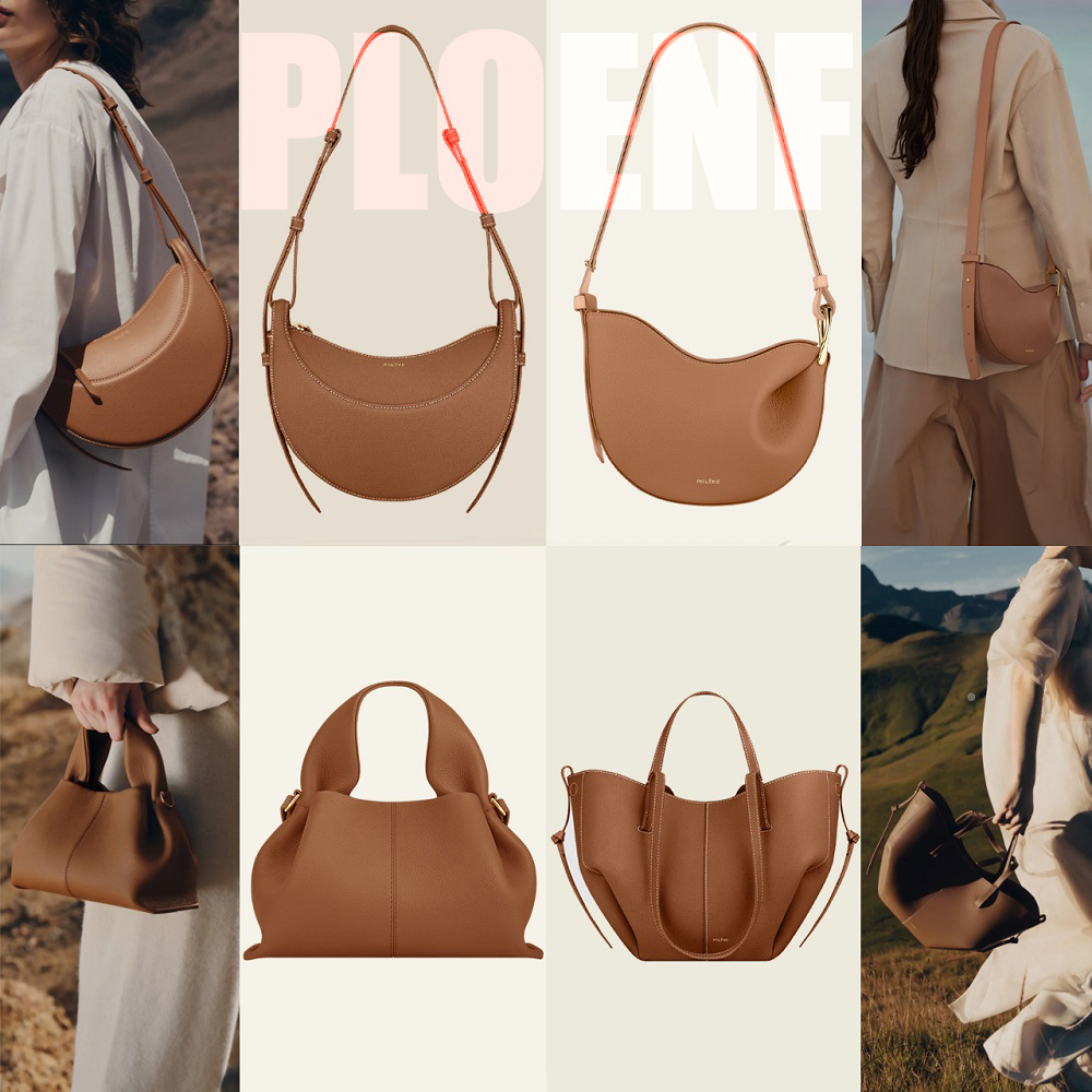 Designer Bag Cyme Bag Shoulder Bag French Minimalist Style Crossbody Bag Moon Bag Womens Tote Bag High Quality Leather Underarm Bag Understated Luxury Handbag