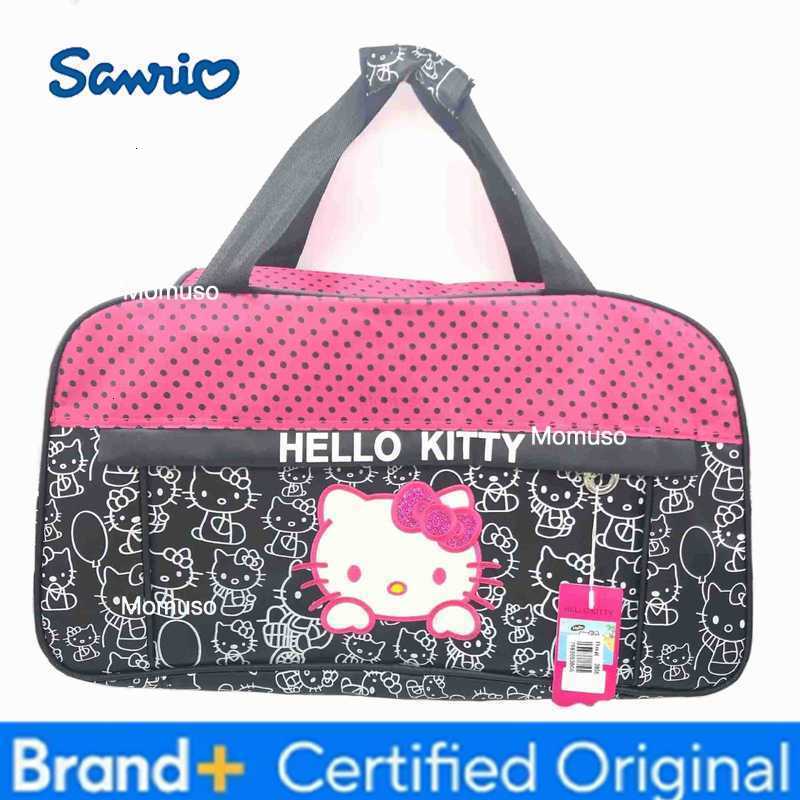 Sanrio hello kitty childrens PU glossy handbag messenger bag travel bag girl cute cartoon shoulder bag H251230