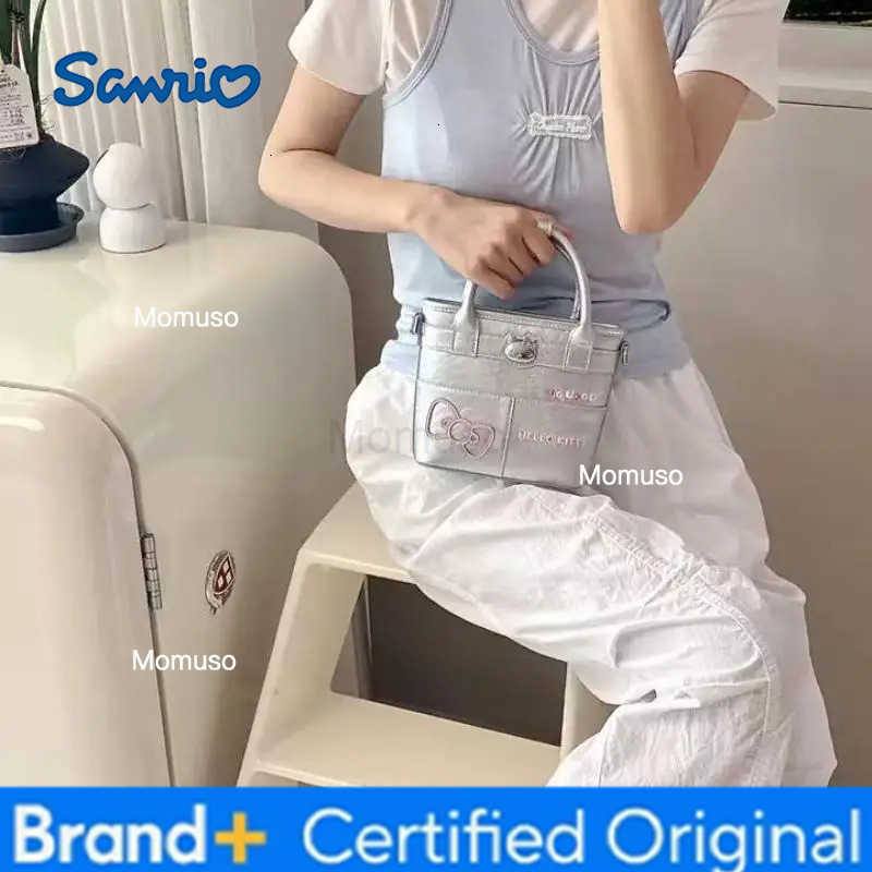 Sanrio Hello Kitty Handbag Shoulder Bag Hot Selling Item New Product Kawaii Cartoon High-Capacity Outdoors Adult Student Cute H251230