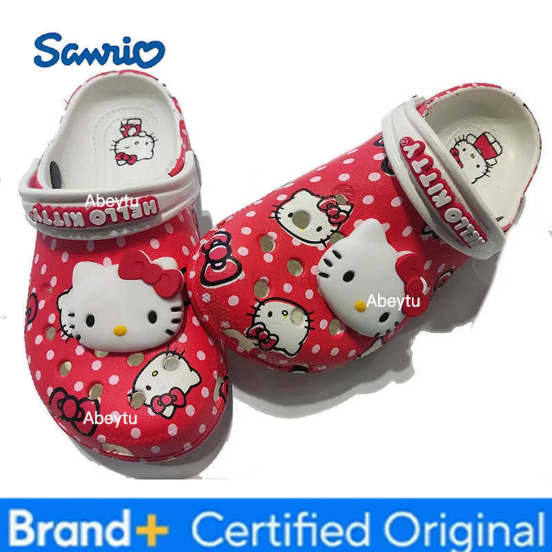 Sanrio Hello Kitty Pochacco Melody Furniture Summer ChildrenS Cartoon Slippers Adult Non Slip Soft Bottom Toe Wrapped Sandals Gift H251230