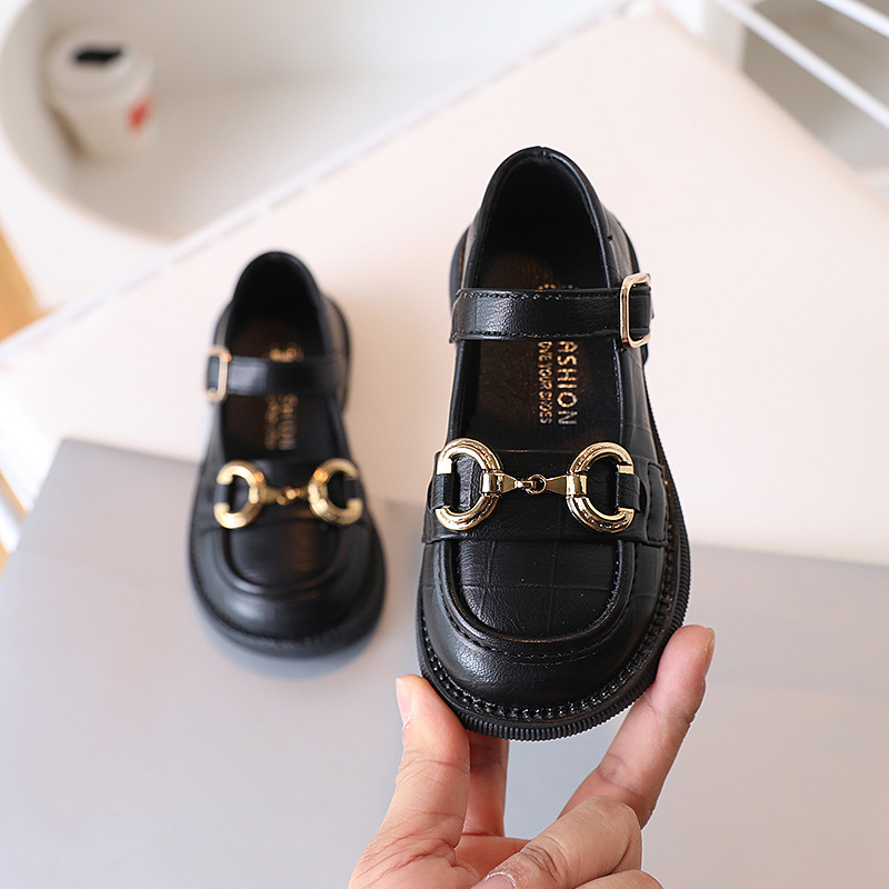 kids shoes designer brand new spring autumn girls children pu leather shoes kid bow flats shoes size 2130