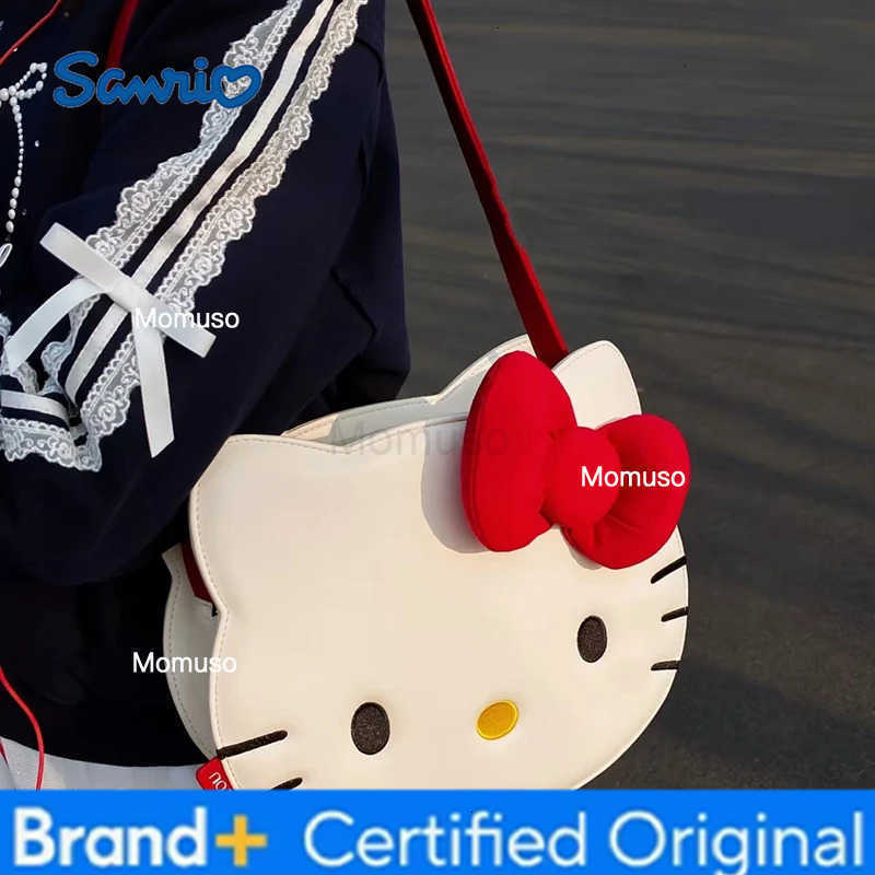 Sanrio Hello Kitty Shoulder Bag Cute Cartoon Crossbody Bag Sweet Girl Style Shoulder Bag Girl Christmas Gift H251230