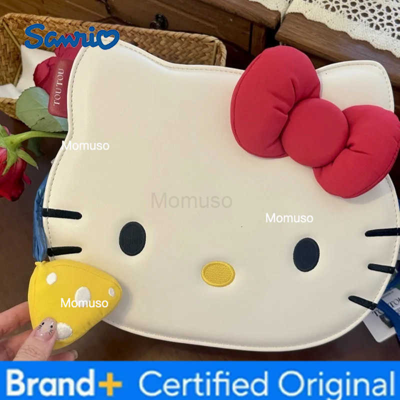Sanrio In Stock Toutou Hellokitty Backpack Cute Hellokitty Commuting Backpack With Large Capacity A Gift For The Girlfriend H251230