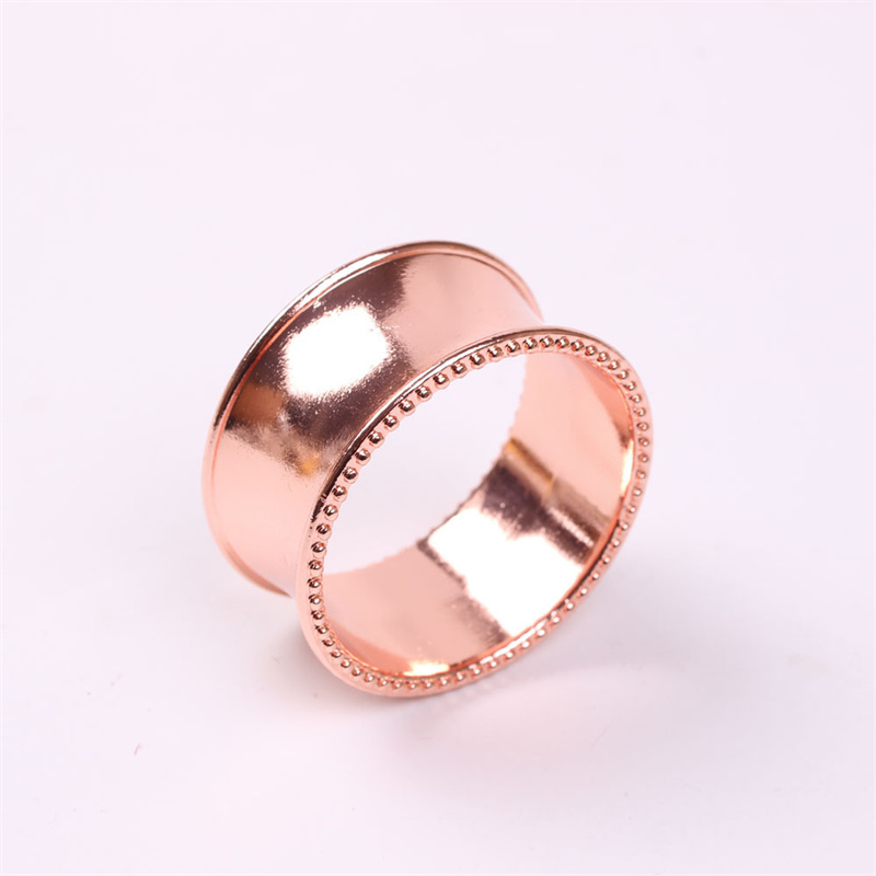 Silver Gold Napkin Ring Table Napkin Holder