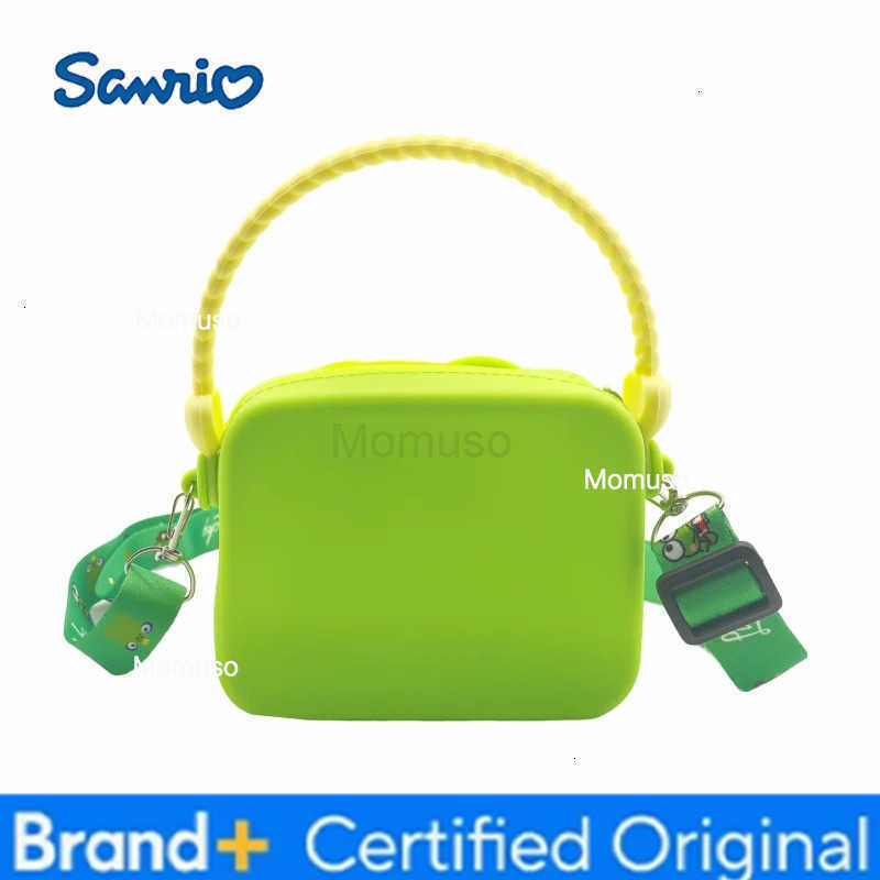 Sanrio Anime Hello Kitty Kawaii Fashion Girl Storage Bag Silicone Purse Cute Cartoon Crossbody Shoulder Bag Child Birthday Gifts H2512301